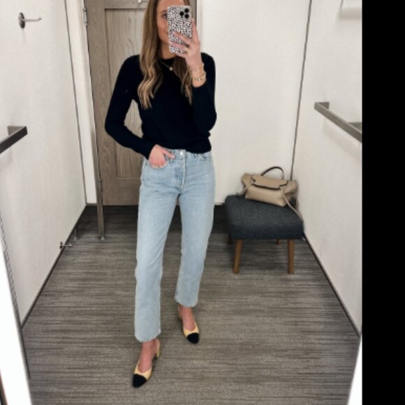 Agolde 90's Mid Rise Loose Fit Jeans - Picture 1 of 5